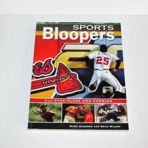 Vintage Sports Bloopers All-Star Flubs and Fumbles Used Book Great Gift - Picture 1 of 7